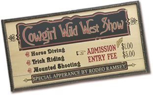 Rodeo Ramsey Sign